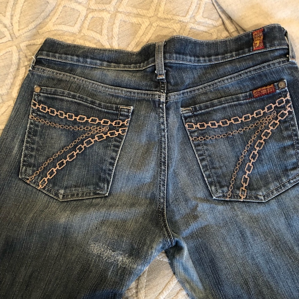 7 for all man kind dojo- waist 32 inseam 30